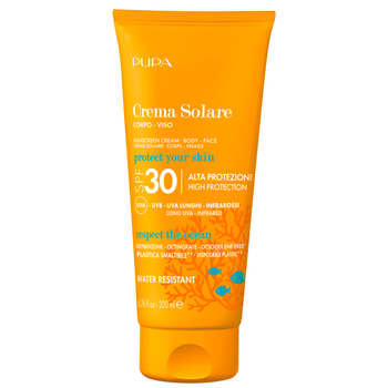 Pupa Crema Solare SPF30 krem przeciwsłoneczny do ciała i twarzy 200 ml