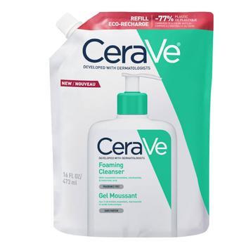 CeraVe Refill pieniący się żel oczyszczający do mycia twarzy i ciała 473 ml