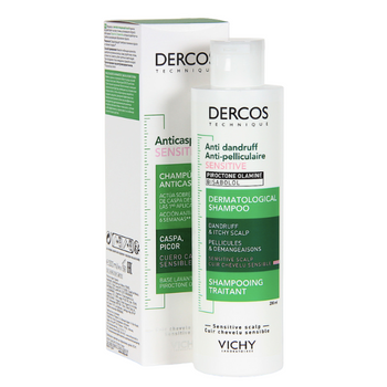Vichy Dercos szampon przeciwłupieżowy do skóry wrażliwej głowy 200 ml