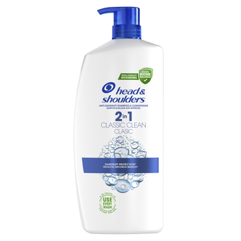 Head & Shoulders Classic Clean 2w1 szampon pompka 800ml