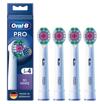 Oral-B EB18pRX 3D White PRO końcówki 4 szt