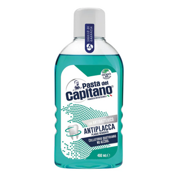 Pasta del Capitano Con Antibatterico płyn do płukania jamy ustnej 400 ml